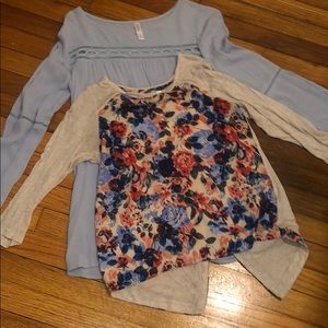 Bundle of two Target blouses